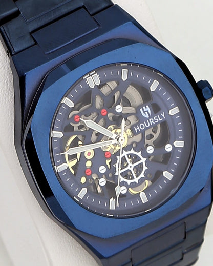 Hoursly Octagonal - Skeleton Watch