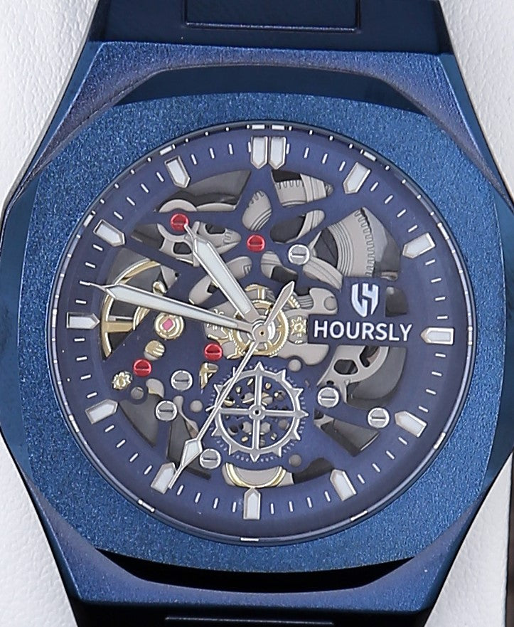 Hoursly Octagonal - Skeleton Watch