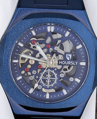 Hoursly Octagonal - Skeleton Watch