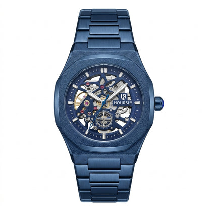 Hoursly Octagonal - Skeleton Watch